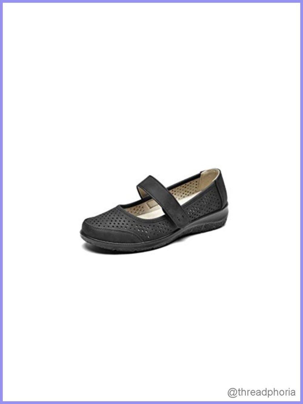 Mary Jane Flats Orthopedic Slip-On Comfort Walking Shoes